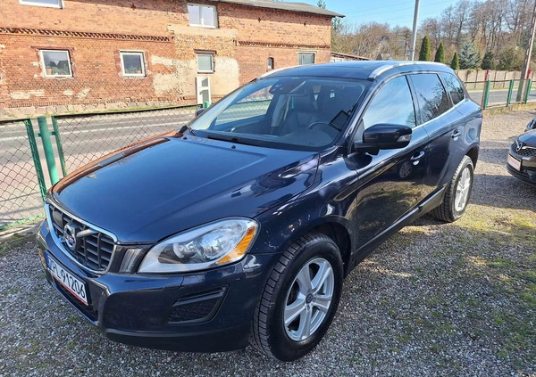 Volvo XC 60 cena 58900 przebieg: 159000, rok produkcji 2013 z Międzyzdroje małe 254